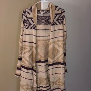 Large, Hooded Cardigan by Mudd